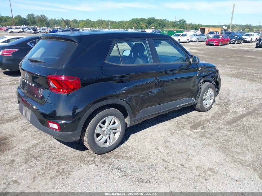 Vin: kmhrb8a35pu260580, lot: 46696538, hyundai venue se 20234