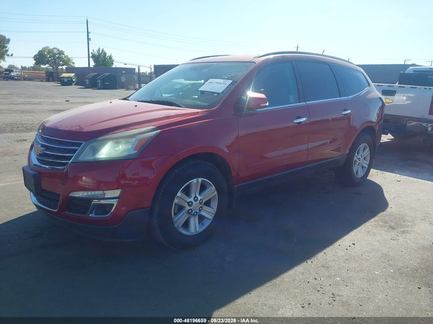 Vin: 1gnkvgkd9dj190570, lot: 46696543, chevrolet traverse 1lt 20132