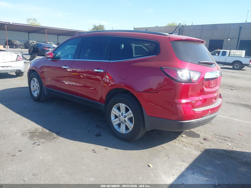 Vin: 1gnkvgkd9dj190570, lot: 46696543, chevrolet traverse 1lt 20133
