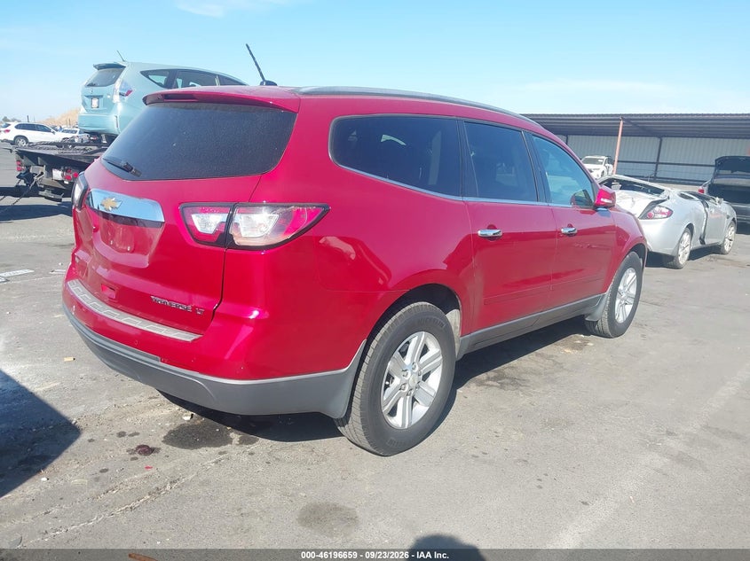 Vin: 1gnkvgkd9dj190570, lot: 46696543, chevrolet traverse 1lt 20134