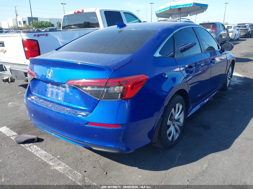 Vin: 2hgfe2f22rh549208, lot: 46696557, honda civic lx 20244