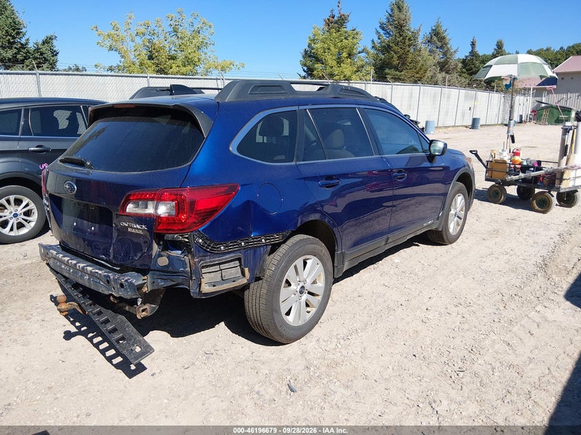 Vin: 4s4bsacc1g3332144, lot: 46696563, subaru outback 2.5i premium 20164