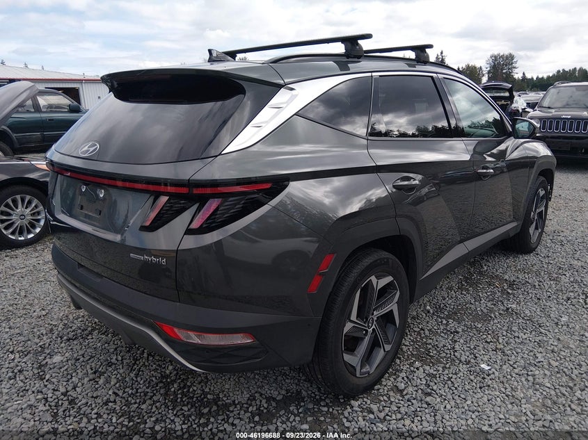 Vin: km8jeca19pu134552, lot: 46696572, hyundai tucson hybrid limited 20234