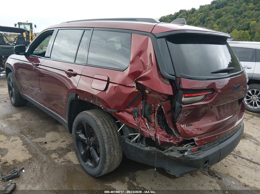 Vin: 1c4rjkag6r8930236, lot: 46696601, jeep grand cherokee l altitude x 4x4 20243