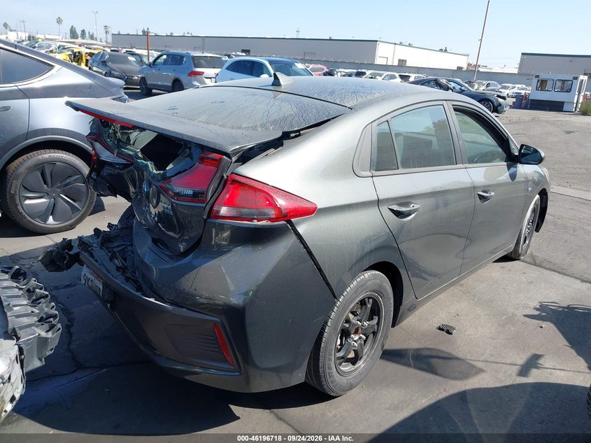 Vin: kmhc65lc0lu228152, lot: 46696602, hyundai ioniq hybrid blue 20204