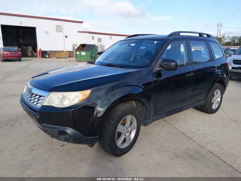 Vin: jf2shbbc3ch432514, lot: 46696612, subaru forester 2.5x 20122