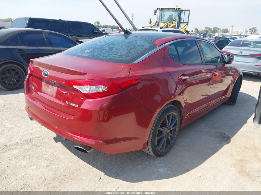 Vin: 5xxgr4a69cg004484, lot: 46696619, kia optima sx 20124