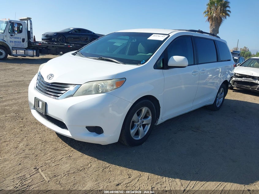 Vin: 5tdkk3dc5es491243, lot: 46696626, toyota sienna le v6 8 passenger 20142