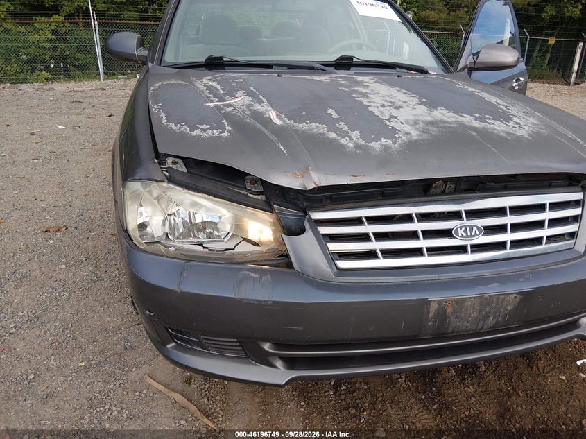 KIA OPTIMA 2002 VIN KNAGD128325125461