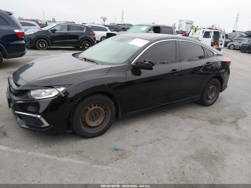 Vin: 2hgfc2f64kh531890, lot: 46696640, honda civic lx 20192