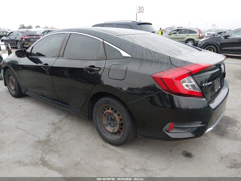 Vin: 2hgfc2f64kh531890, lot: 46696640, honda civic lx 20193