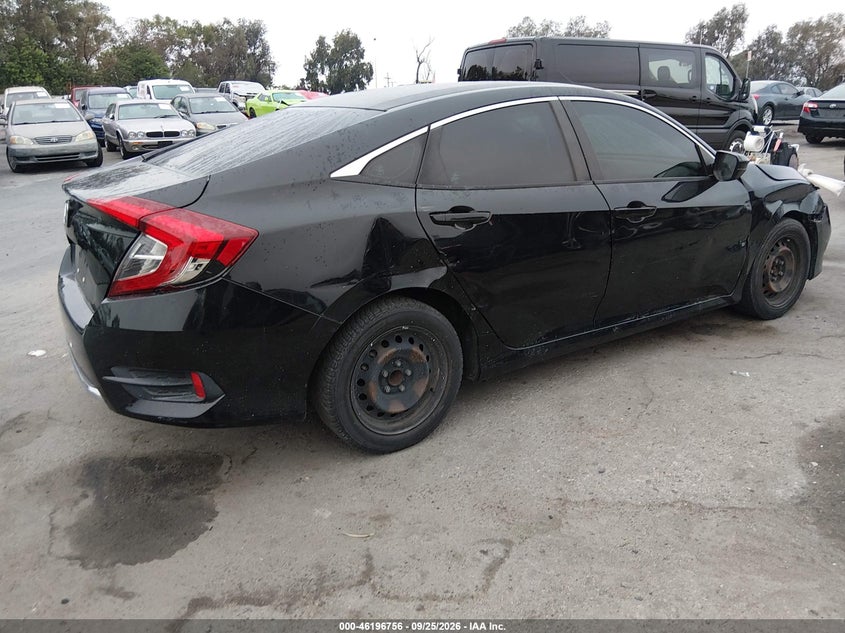 Vin: 2hgfc2f64kh531890, lot: 46696640, honda civic lx 20194