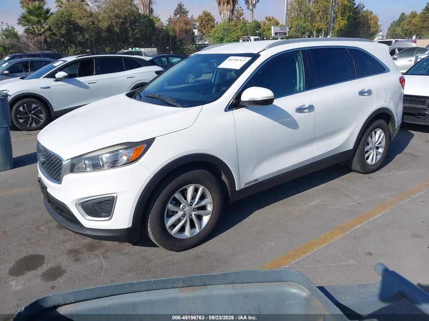 Vin: 5xypgda56hg208269, lot: 46696647, kia sorento 3.3l lx 20172