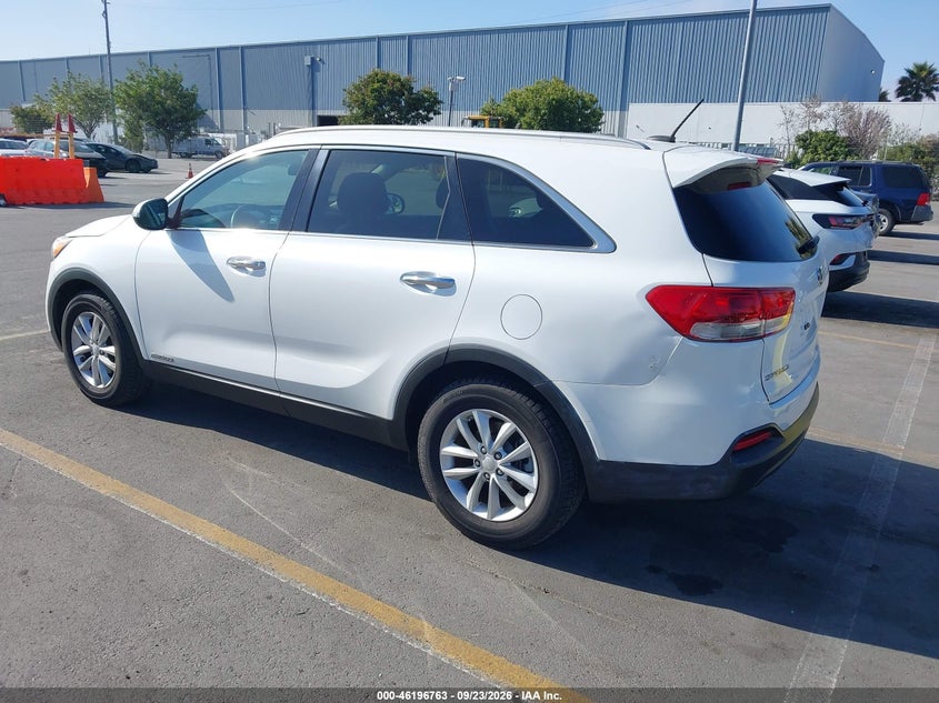 Vin: 5xypgda56hg208269, lot: 46696647, kia sorento 3.3l lx 20173
