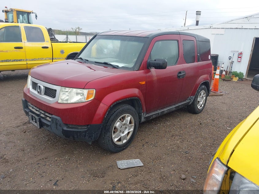 2009 Honda Element Lx, Обычный износ, IAAI, VIN 5J6YH28379L002324 — фото 2