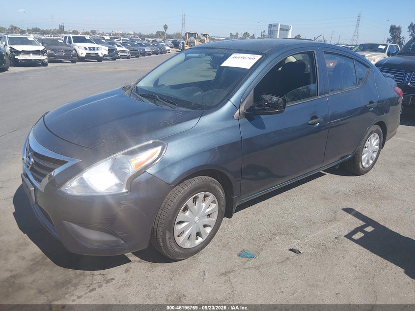 Vin: 3n1cn7ap6gl885503, lot: 46696653, nissan versa 1.6 s+ 20162