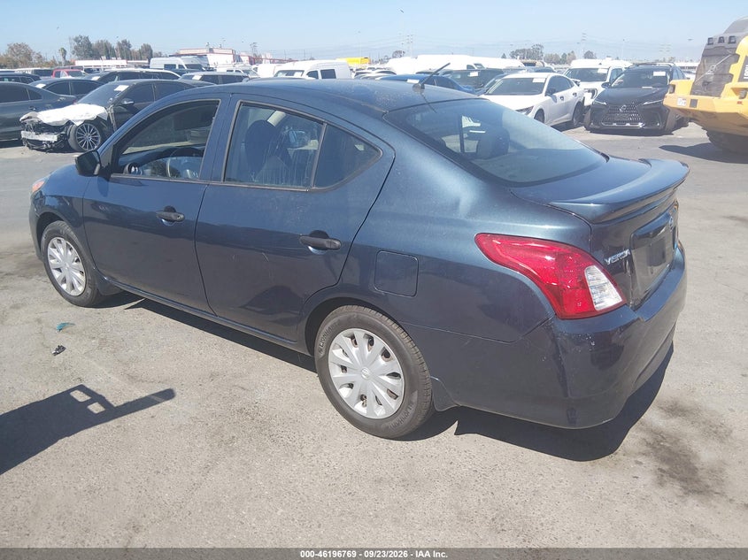 Vin: 3n1cn7ap6gl885503, lot: 46696653, nissan versa 1.6 s+ 20163