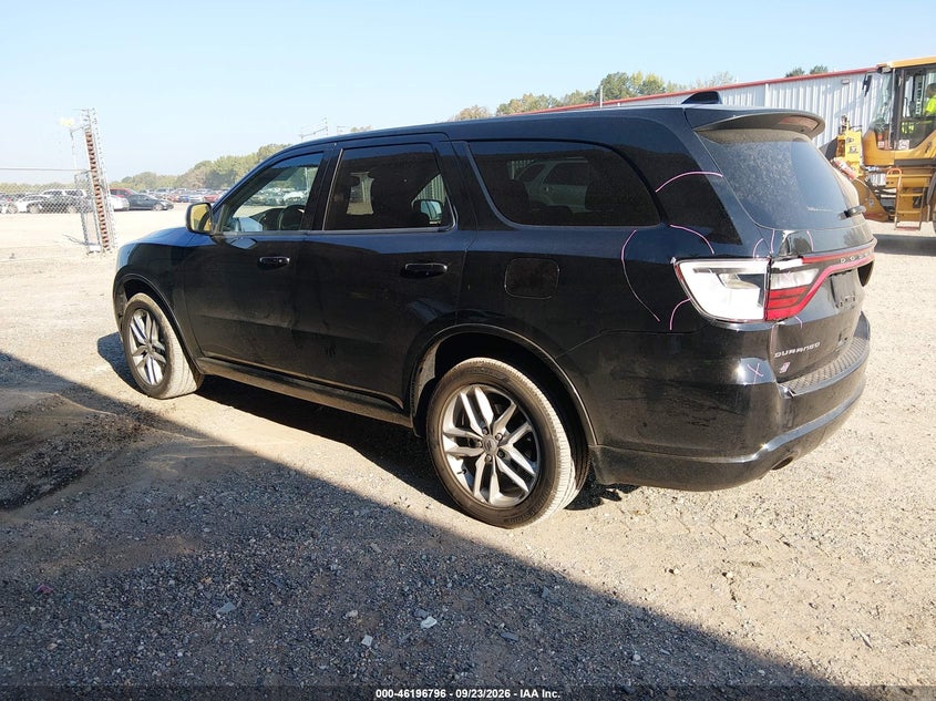 Vin: 1c4rdjdg2sc553730, lot: 46696680, dodge durango gt awd 20253