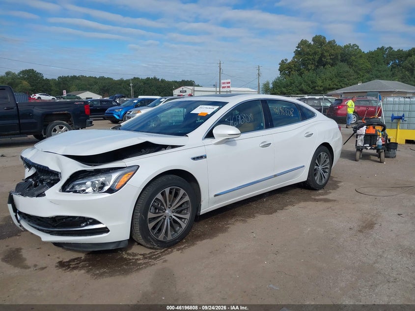 Vin: 1g4zp5ss7hu170371, lot: 46696692, buick lacrosse essence 20172