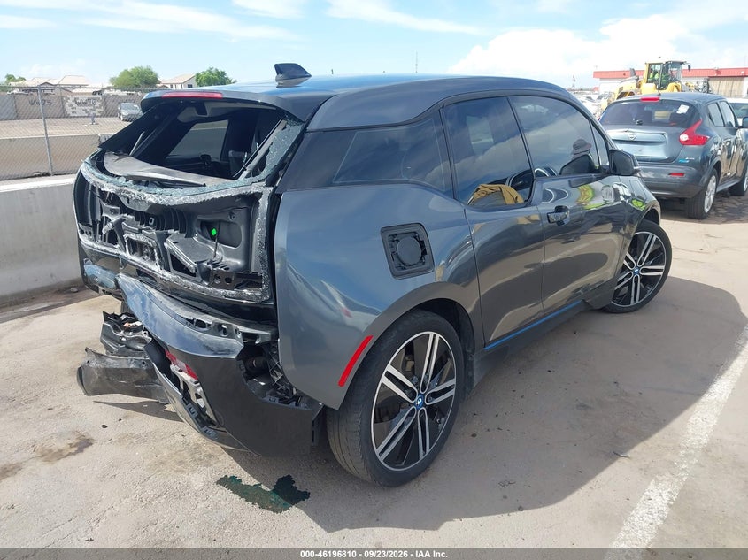 Vin: wby1z4c5xgv507668, lot: 46696694, bmw i3 base w/range extender 20164