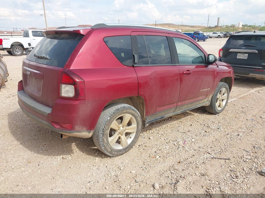 Vin: 1c4njcbb0ed893418, lot: 46696695, jeep compass sport 20144