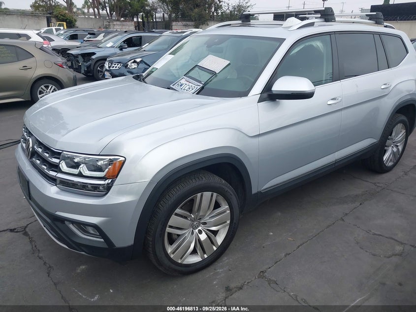 Vin: 1v2er2ca8kc518143, lot: 46696698, volkswagen atlas 3.6l v6 sel 20192