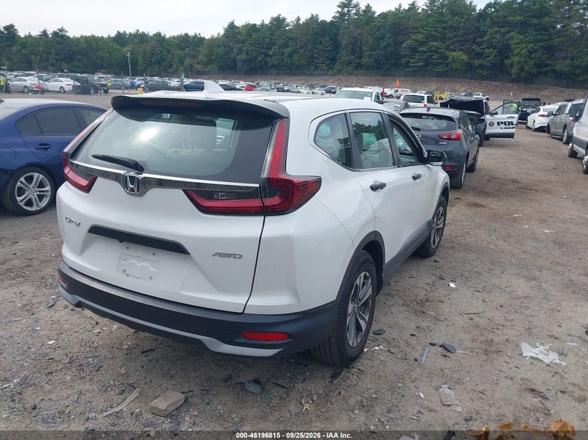 Vin: 2hkrw2h28lh607102, lot: 46696699, honda cr-v awd lx 20204