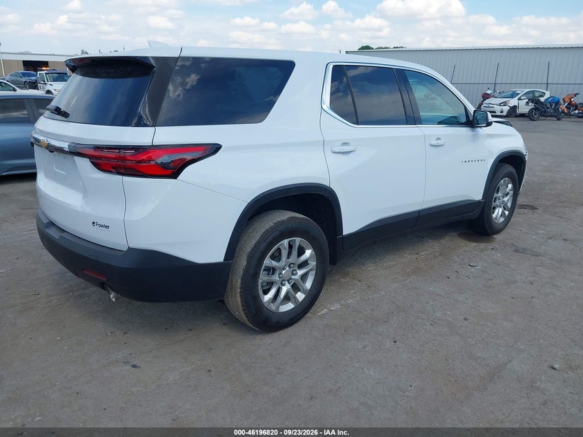 Vin: 1gnerfkw9pj325175, lot: 46696704, chevrolet traverse fwd ls 20234