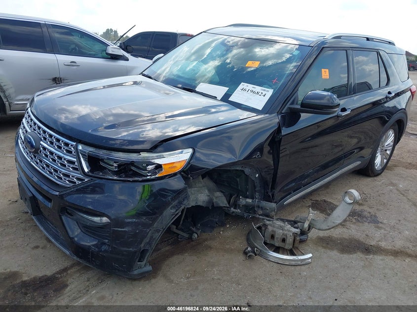 Vin: 1fmsk7fh9lgc79271, lot: 46696709, ford explorer limited 20202