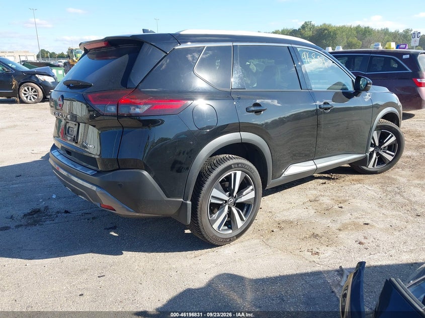 Vin: jn8bt3cb0pw486111, lot: 46696715, nissan rogue sl intelligent awd 20234