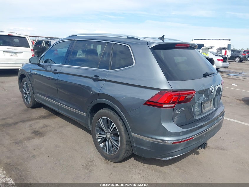 Vin: 3vv3b7ax1jm006790, lot: 46696719, volkswagen tiguan 2.0t se/2.0t sel 20183