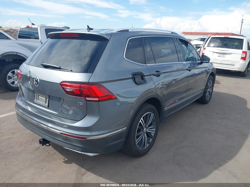 Vin: 3vv3b7ax1jm006790, lot: 46696719, volkswagen tiguan 2.0t se/2.0t sel 20184