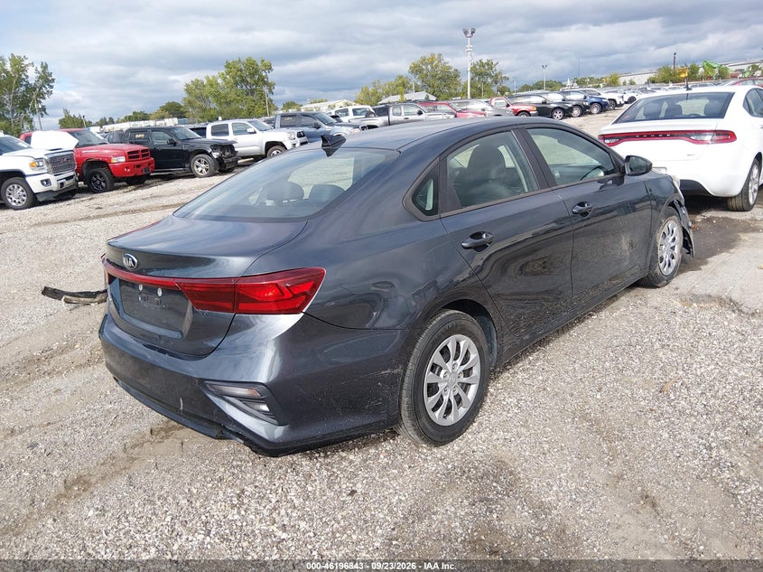 Vin: 3kpf24ad8le160667, lot: 46696727, kia fuerte fe 20204