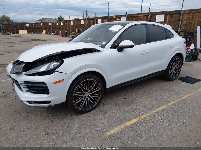 Vin: wp1ba2ay5pda27332, lot: 46696728, porsche cayenne coupe platinum edition 20232