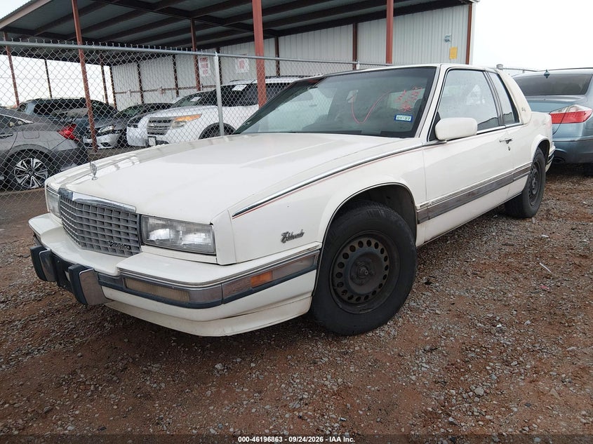 1990 Cadillac Eldorado, Normal Wear & Tear, IAAI, VIN 1G6EL1337LU602855 — photo 2
