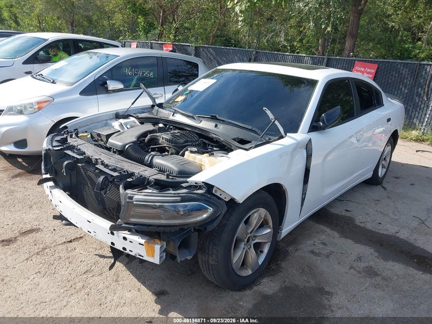 Vin: 2c3cdxhg3gh150366, lot: 46696755, dodge charger sxt 20162