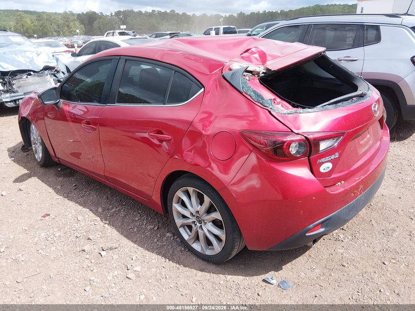 Vin: jm1bm1m31e1215900, lot: 46696811, mazda mazda3 s grand touring 20143
