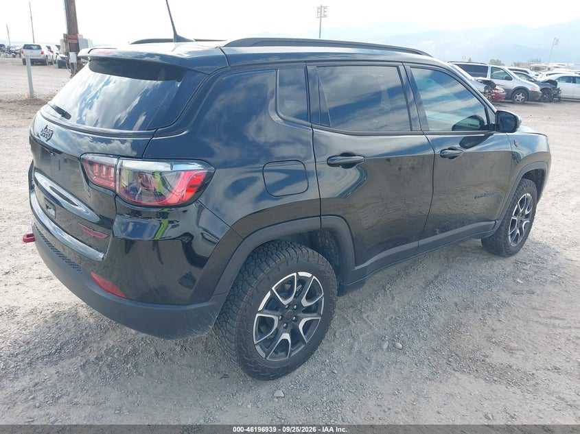 Vin: 3c4njddn3st571004, lot: 46696823, jeep compass trailhawk 4x4 20254