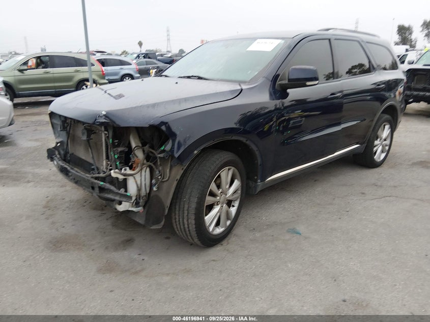 Vin: 1c4rdhdg7cc334871, lot: 46696825, dodge durango crew 20122