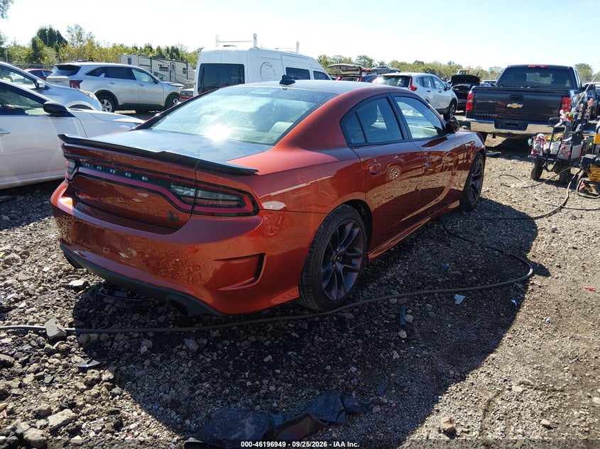 Vin: 2c3cdxgj0ph576951, lot: 46696833, dodge charger scat pack 20234