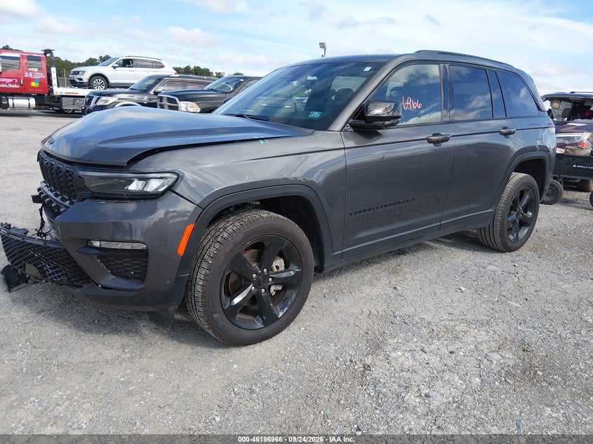 Vin: 1c4rjhbg3s8730275, lot: 46696850, jeep grand cherokee limited 4x4 20252