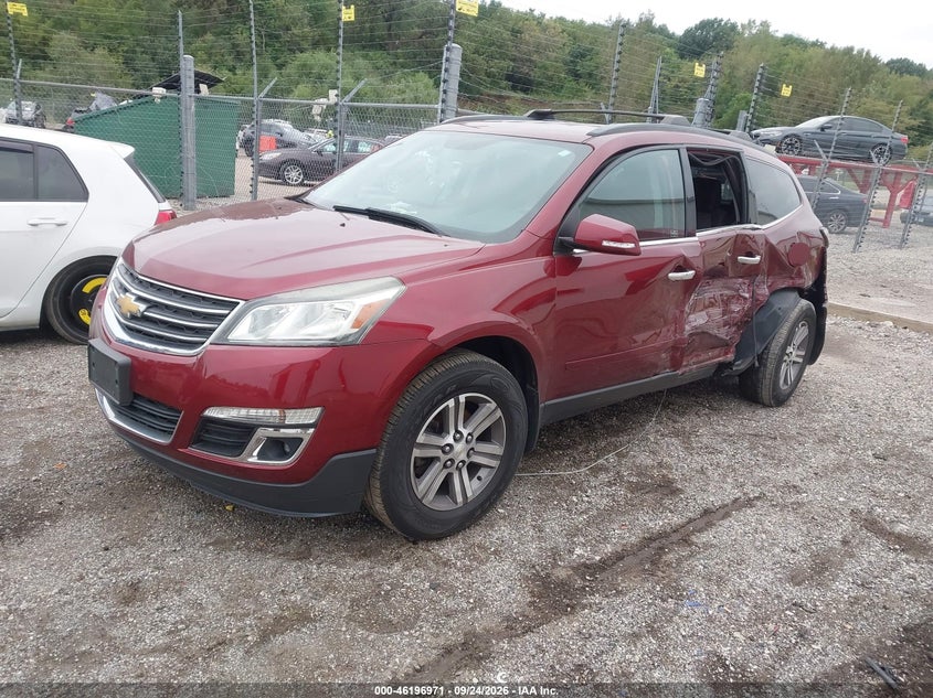 Vin: 1gnkvgkd3hj275619, lot: 46696855, chevrolet traverse 1lt 20172