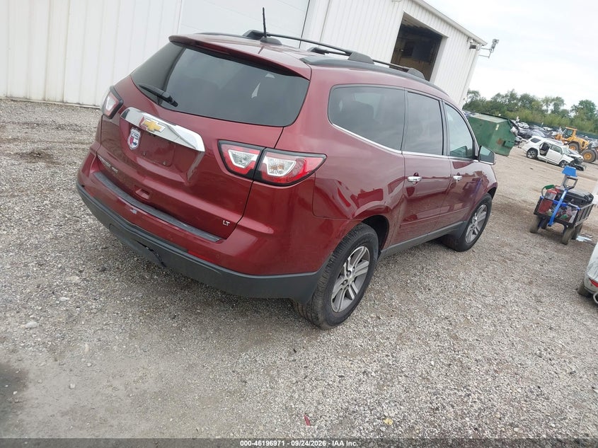 Vin: 1gnkvgkd3hj275619, lot: 46696855, chevrolet traverse 1lt 20174