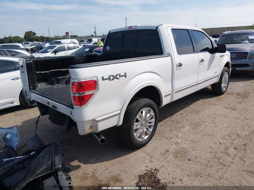 Vin: 1ftfw1et9dfb96024, lot: 46696883, ford f-150 platinum 20134