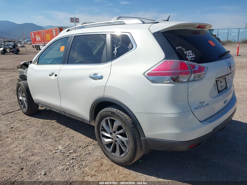 Vin: 5n1at2mt9ec853221, lot: 46696885, nissan rogue sl 20143