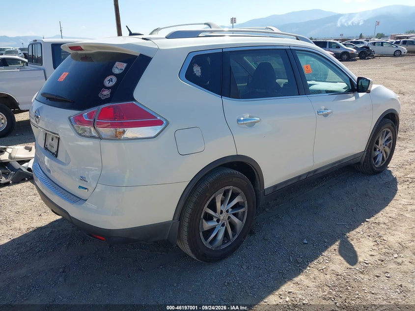 Vin: 5n1at2mt9ec853221, lot: 46696885, nissan rogue sl 20144