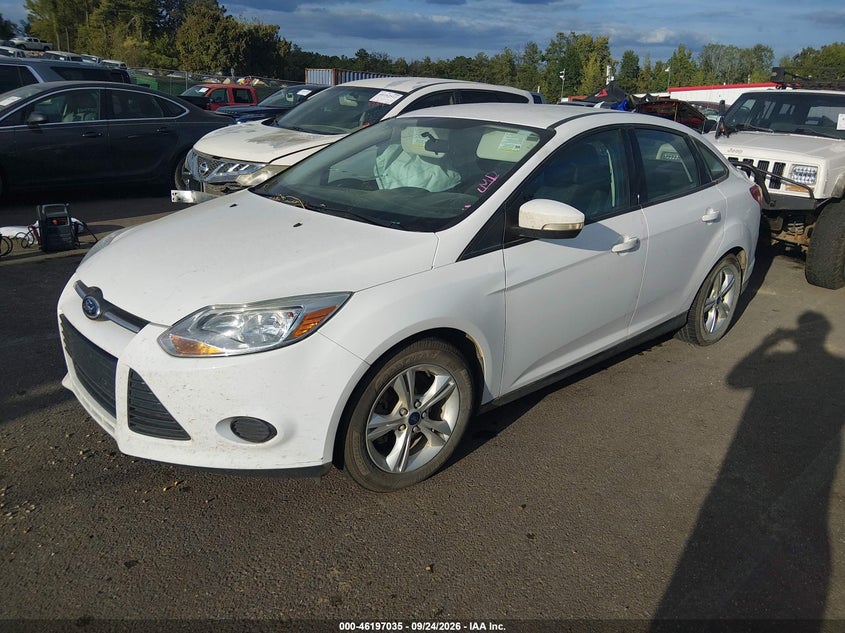 Vin: 1fadp3f29el231451, lot: 46696919, ford focus se 20142