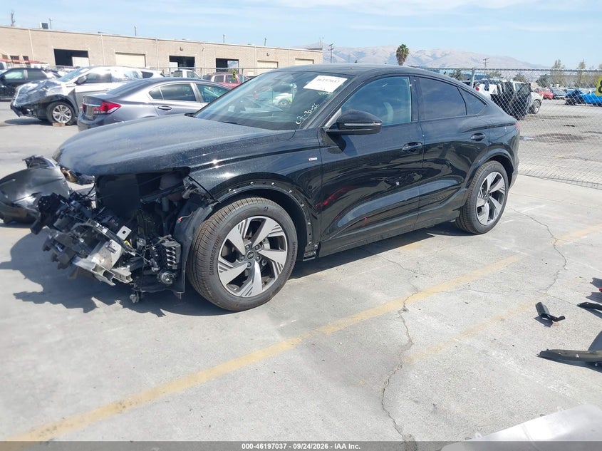 Vin: wa1f4bgf5sa072582, lot: 46696921, audi q6 e-tron prestige 20252
