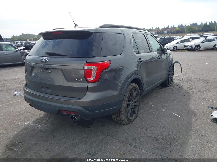 Vin: 1fm5k8d81jgb90782, lot: 46696938, ford explorer xlt 20184