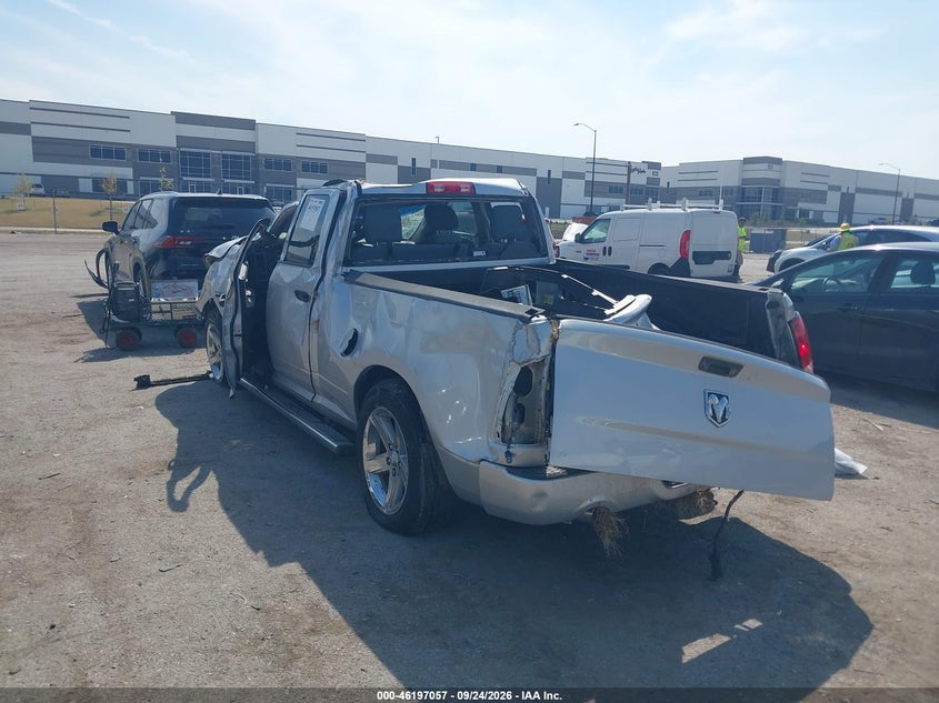 Vin: 1c6rr6ft5es358814, lot: 46696941, ram 1500 express 20143